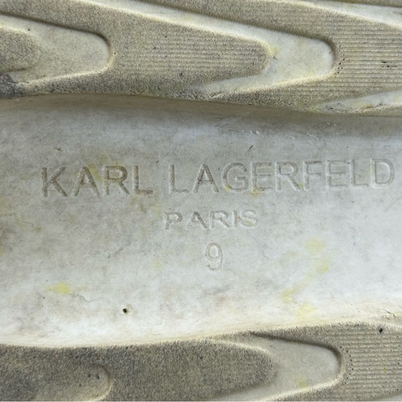 Karl Lagerfeld Paris Leather Slip On Sneaker Casual Shoe Men’s Sneaker Size 9 - Picture 10 of 10